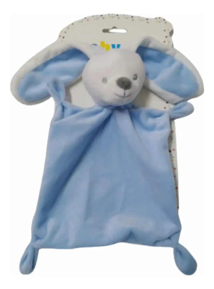 Cobertor de fixação para bebês Sky Blue Animal