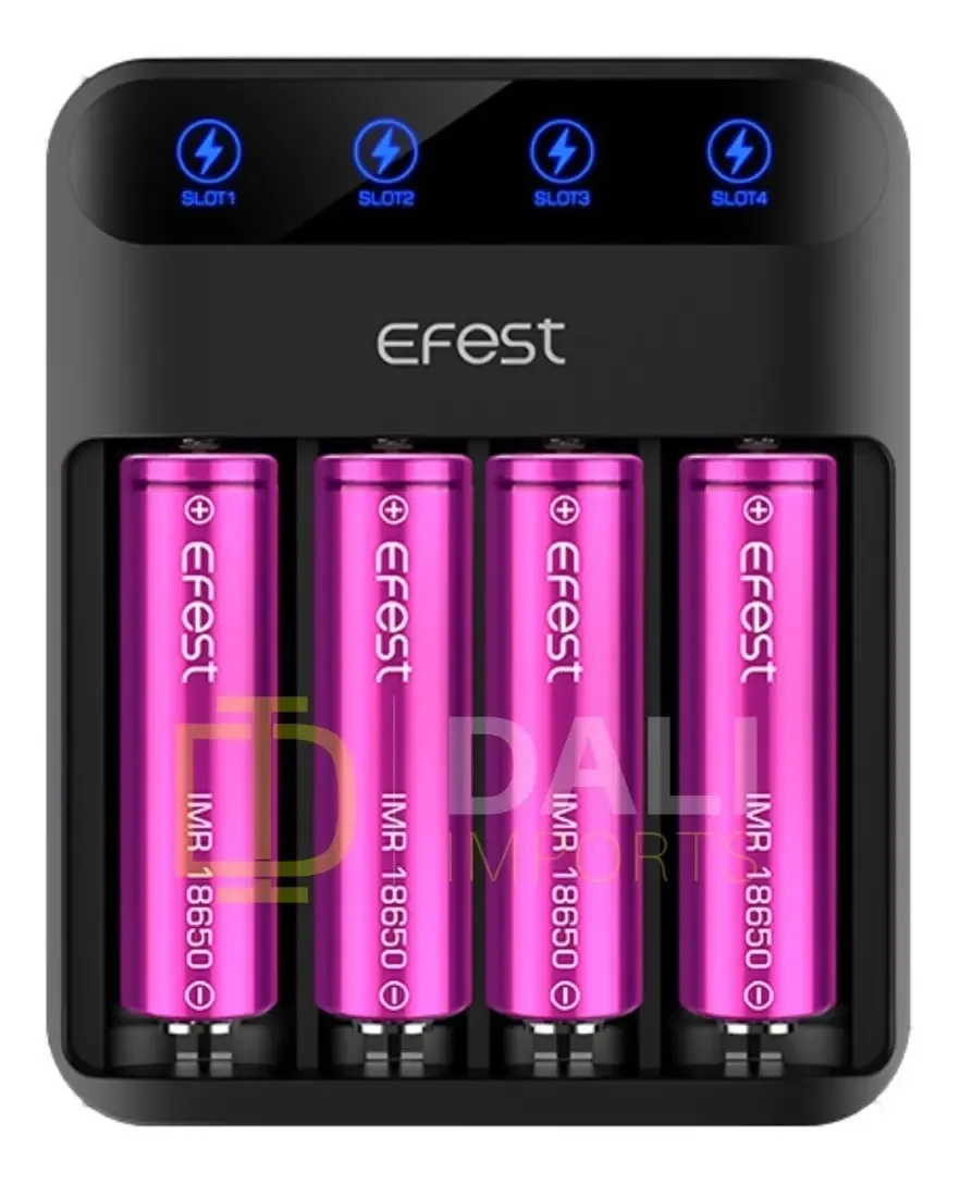 Carregador Para Baterias Efest Sansung LG Sofirn Vape