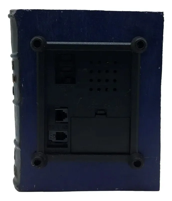 Telefone Retrô Livros Vintage Antigo Com Fio