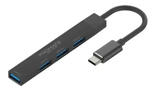 Hub USB-C para USB 3.0 Promate LiteHub-4 4 Portas