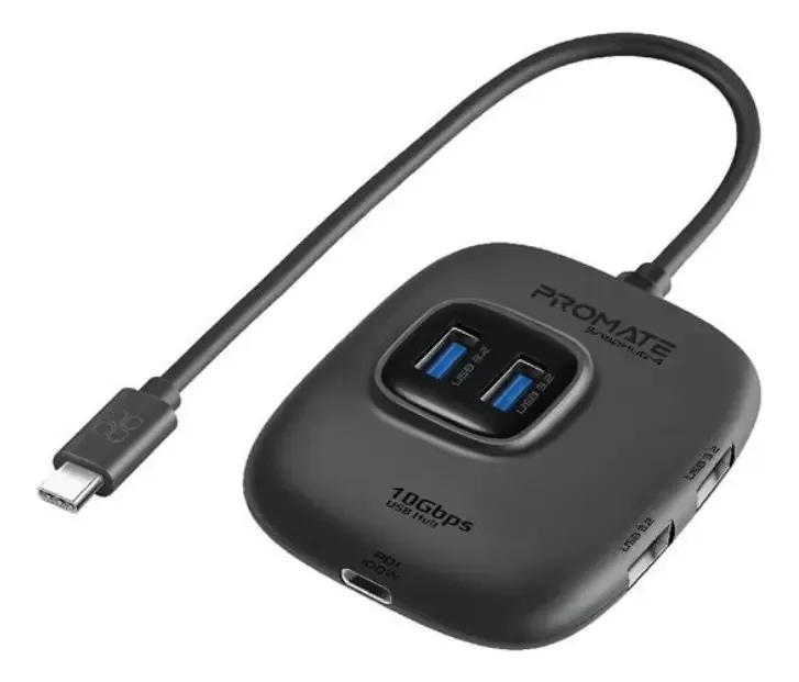 Hub USB 3.2 USB-C Promate Snaphub-4 Diginet