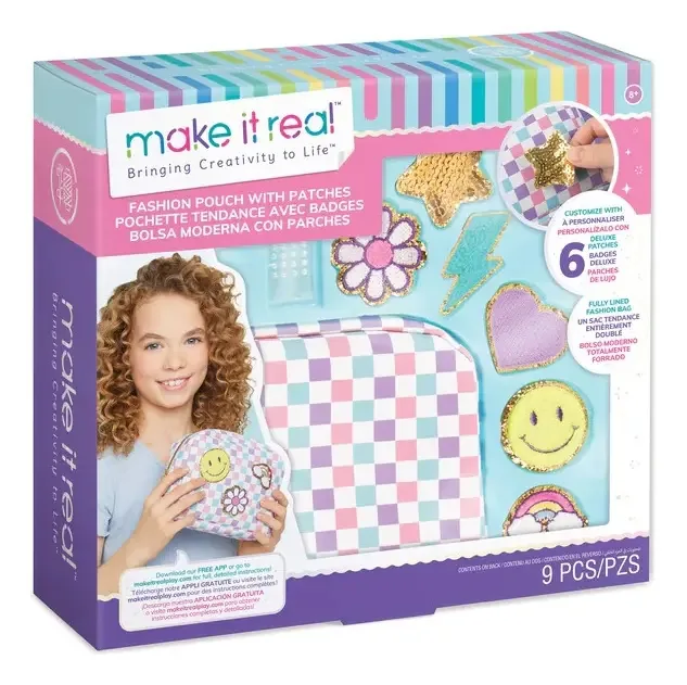 Make It Real Fashion Bag com adesivos