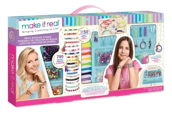 Kit para fazer pulseiras e alças de joias para meninas
