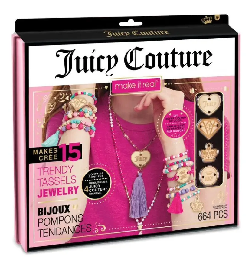 Conjunto de joias Juicy Couture - Fashion Tassels