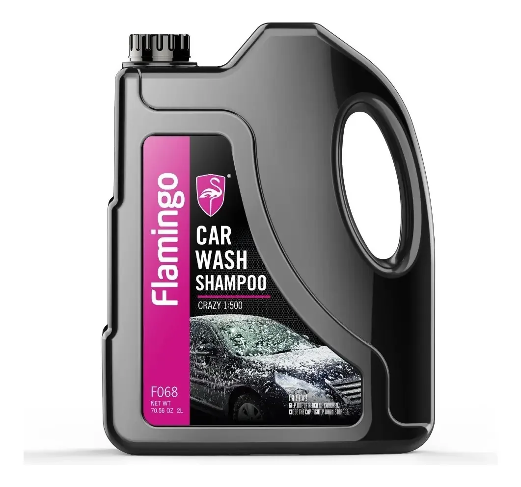 Shampoo concentrado para carros Flamingochile de 1 litro
