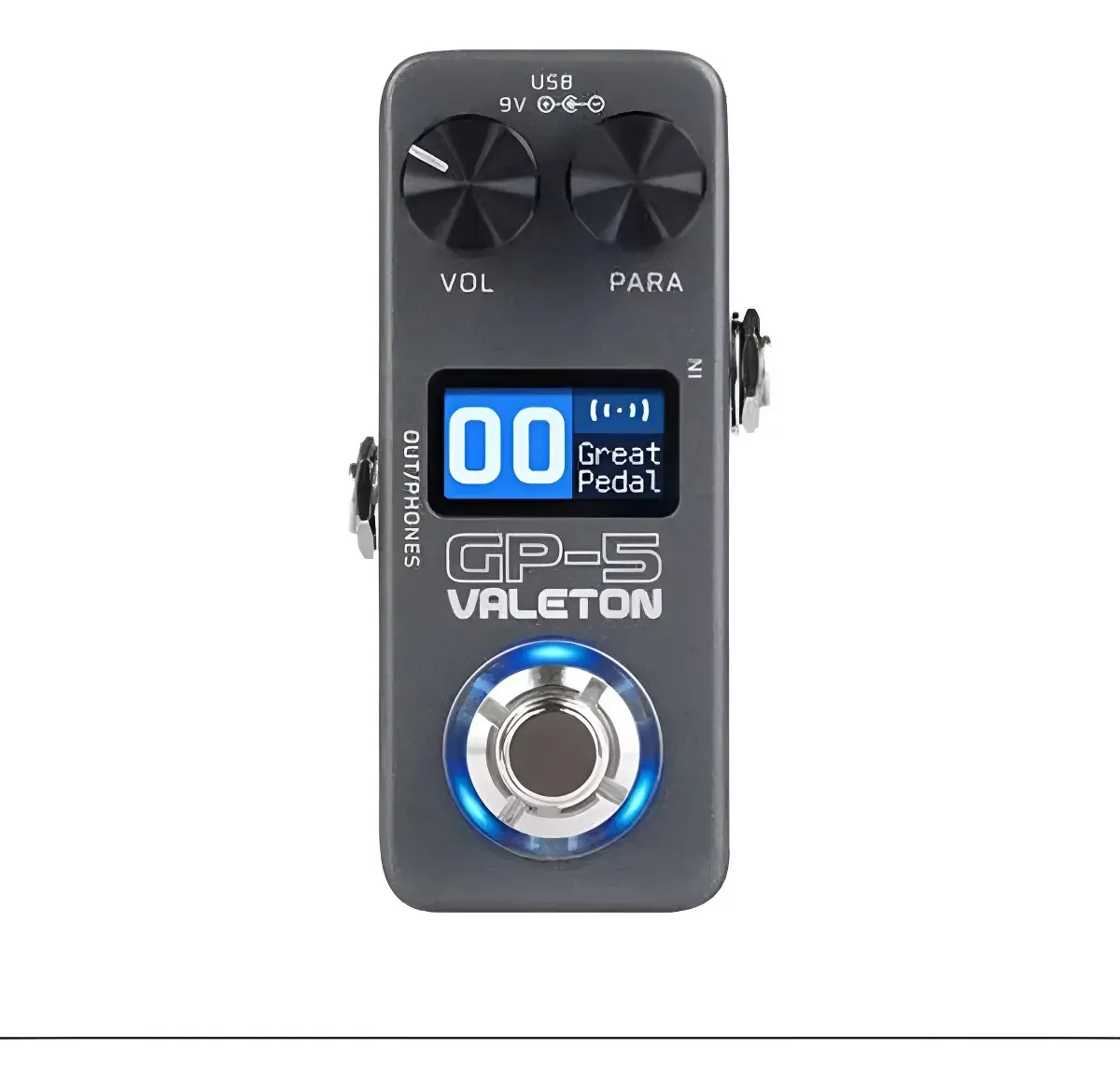 Pedal Gp5 Valeton Preto