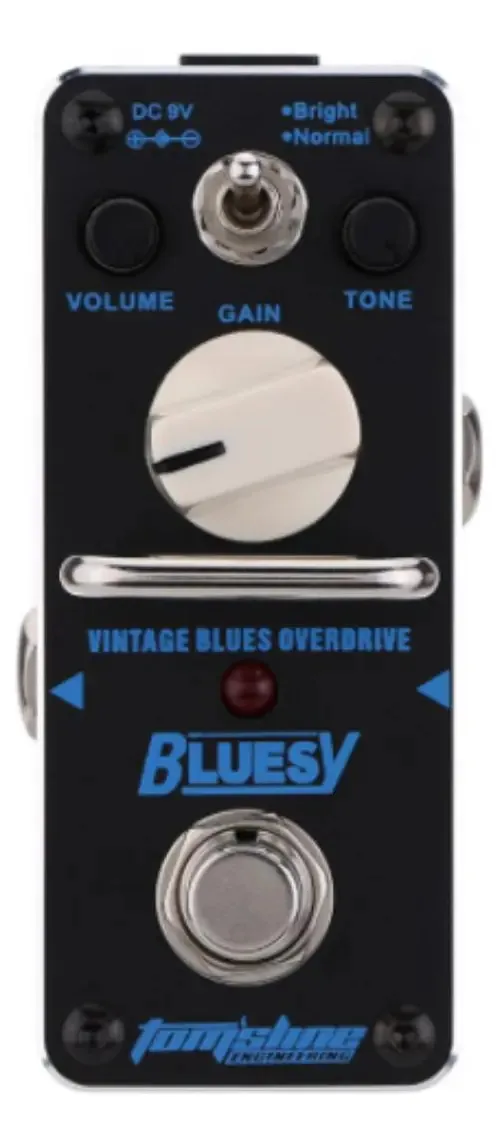 Pedal Guitarra Tom'sline Overdrive- Bluesy