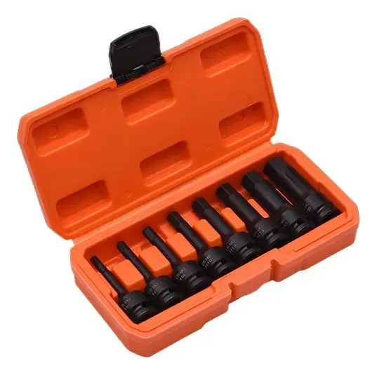 Conjunto de chaves de alto impacto Allen, 8 peças, 1/2 endurecido