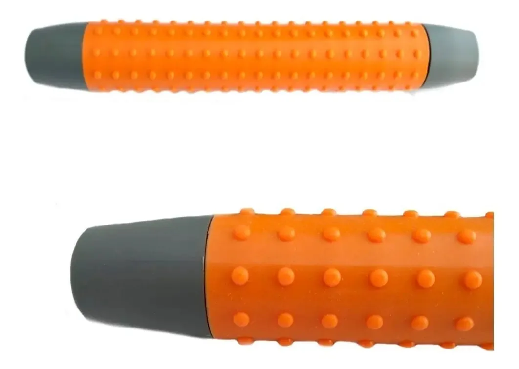 Rolo texturizado de silicone Dots - Pizzas de confeitaria e massa de laranja