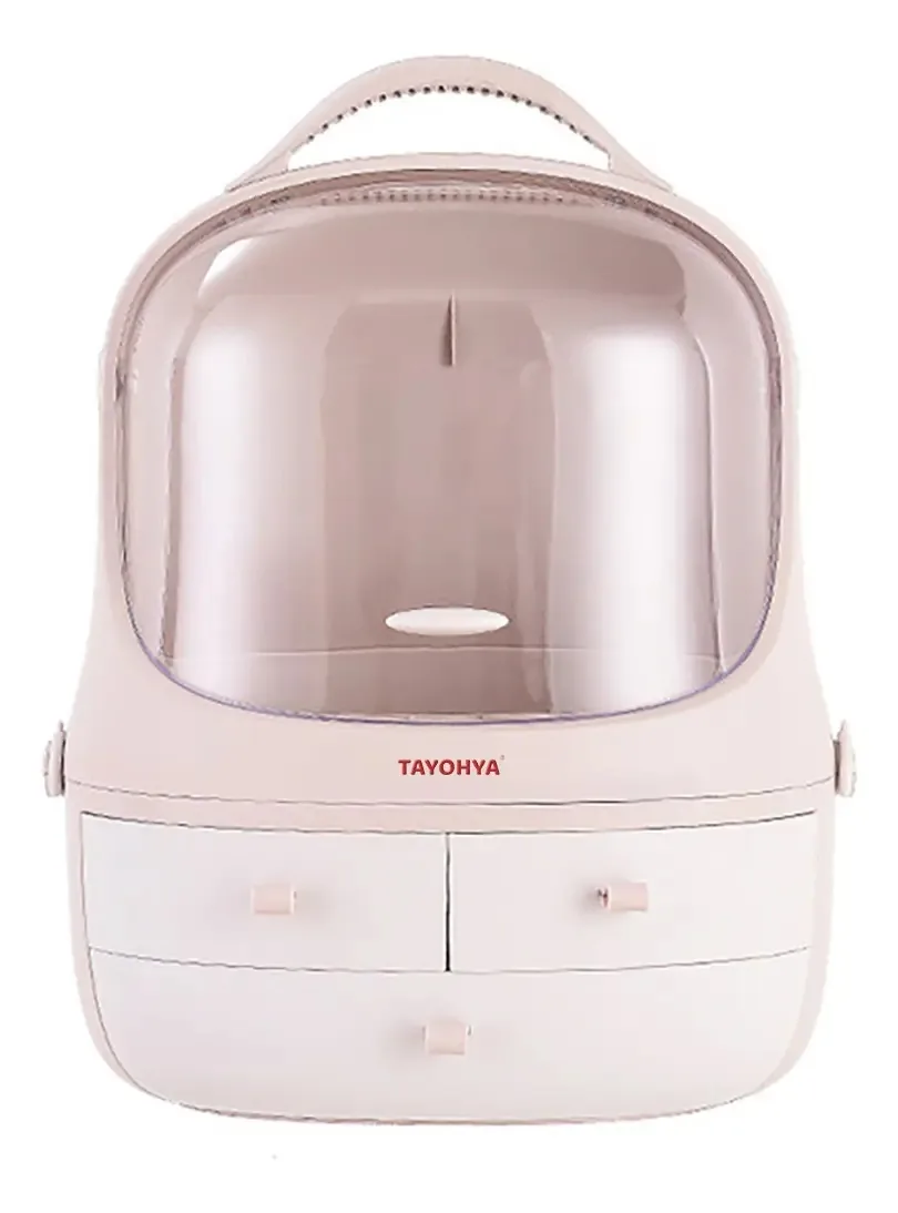 Organizador De Maquiagem Tayohya Porta Maquiagem - Rosa