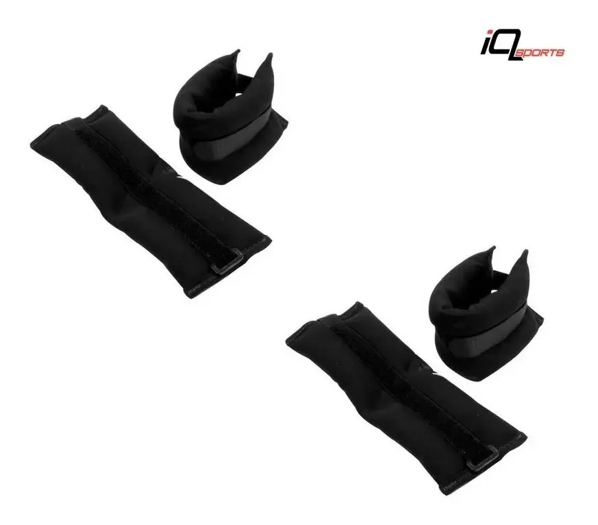 4 leggings de 2 kg, cada 8 kg, pesadas, Crossfit, pretas
