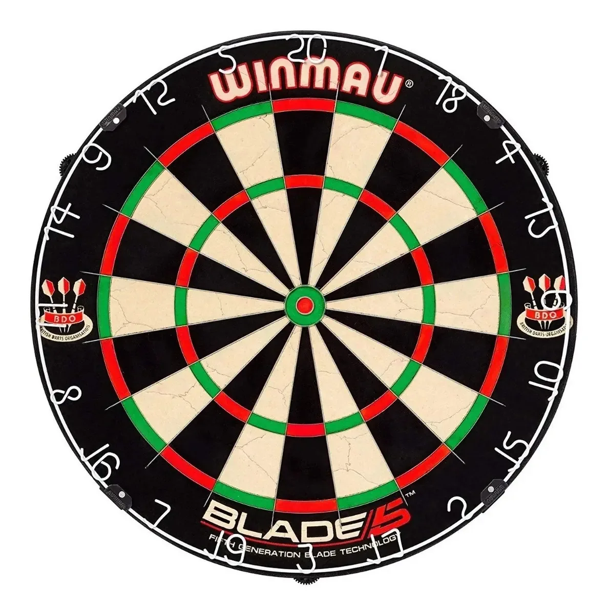 Placa de dardos de sisal profissional Winmau Blade 5
