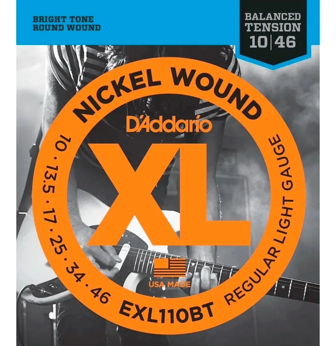 Corda para guitarra elétrica Daddario EXL110bt 010 046