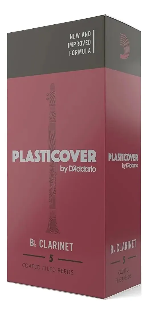 Palheta Plasticover Clarinete Nº 2,0 (caixa C/ 05)