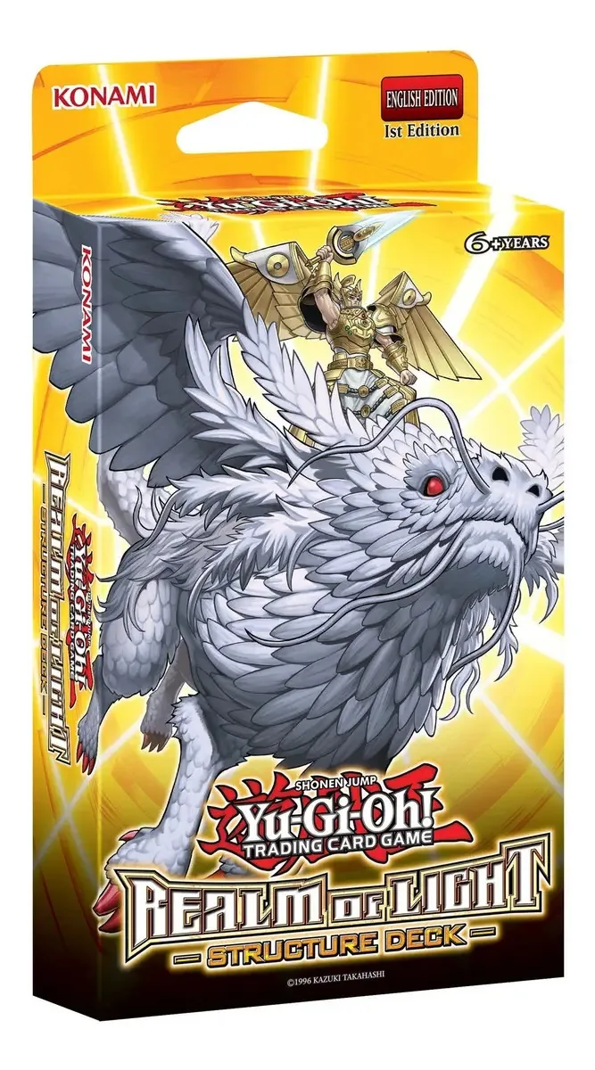 Jogo de Cartas Colecionáveis Yu-Gi-Oh! Konami Carta Realm Of Light Structure Deck de 1 Baralho