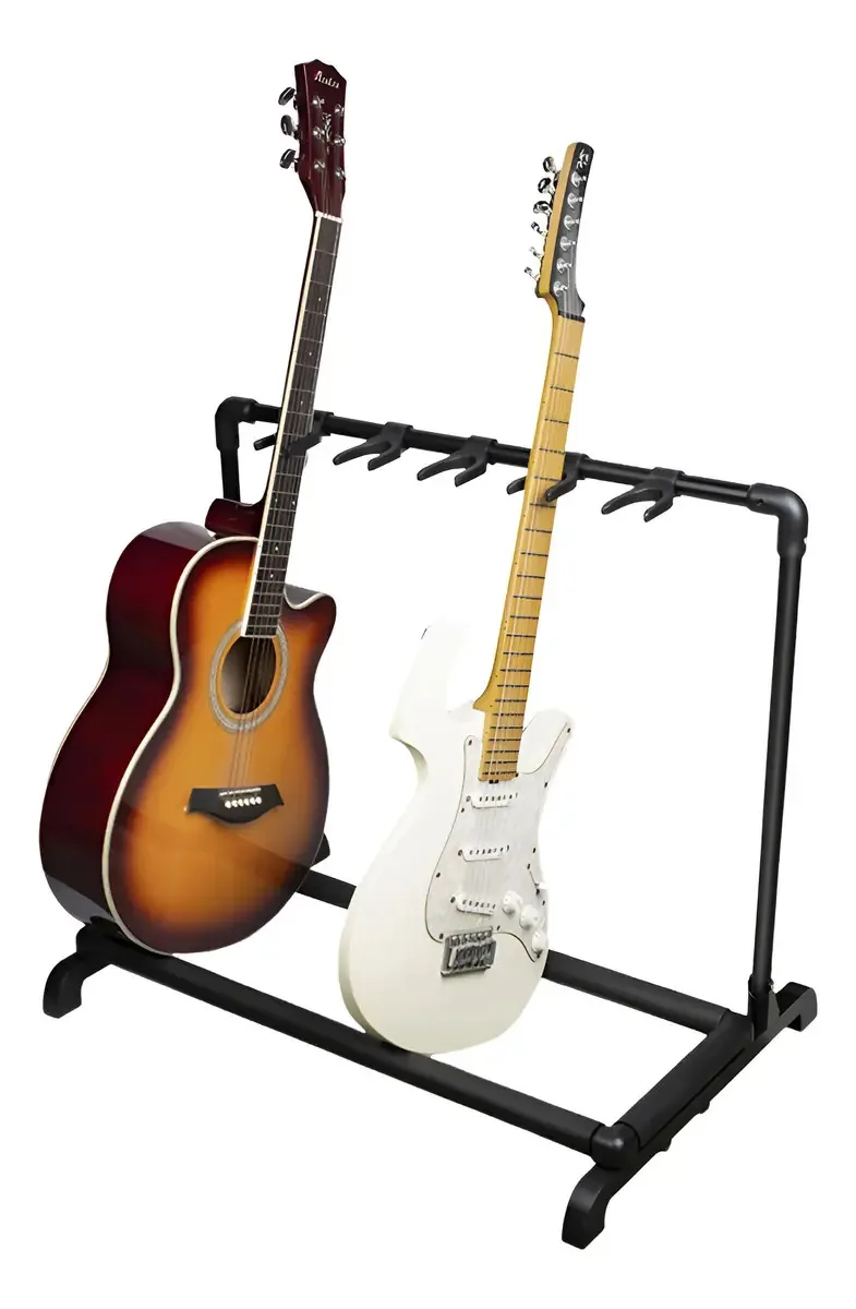 Suporte para várias guitarras Rack para várias guitarras com design dobrável. Cor FL-11s