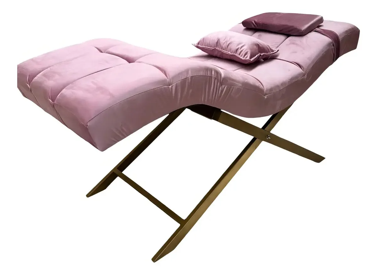 Cama de cílios rosa Curve de luxo