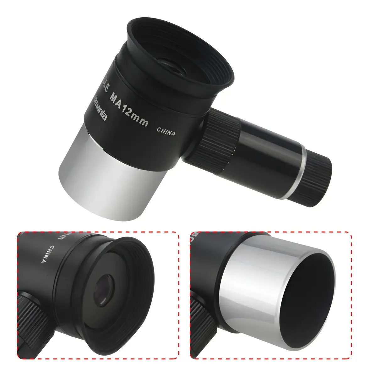 Astromania 0,472 pol. Ocular de luxo para astrofotografia