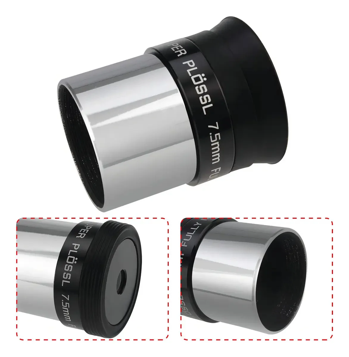 Astromania Super Ploessl 1.25 0.295 Em Ocular - A Forma