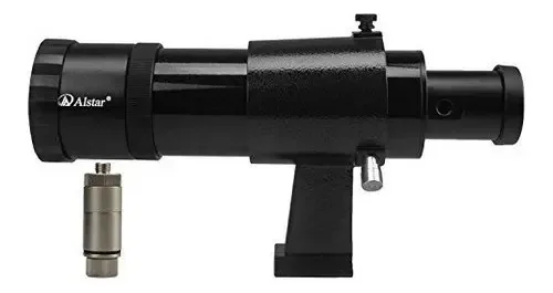 A luneta iluminada Alstar 9x50 preta fornece uma I