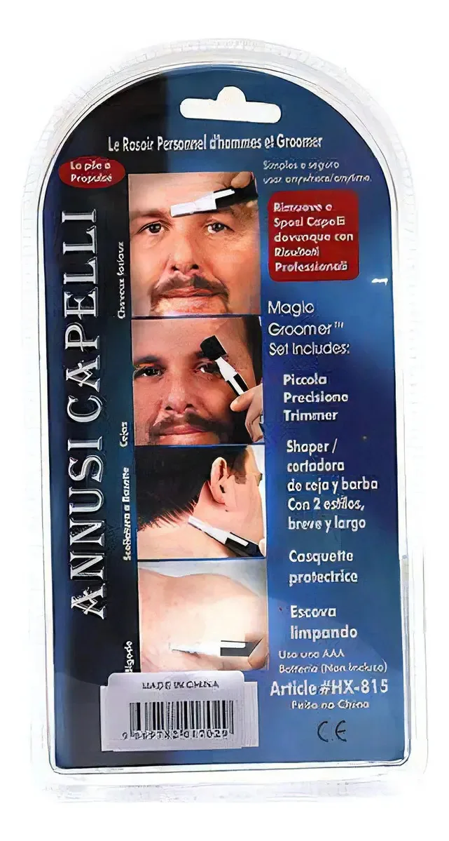 Aparador De Pelos Faciais Annusi Capelli Un