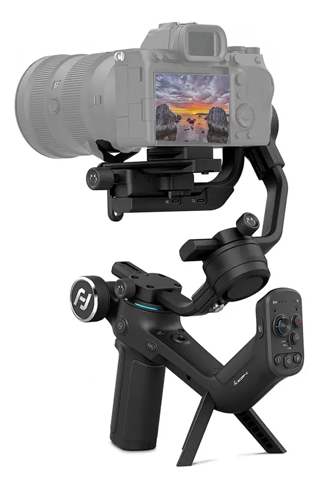 Gimbal Estabilizador FeiyuTech Scorp-c 3 Eixos P/ Câmeras Até 2.5kg