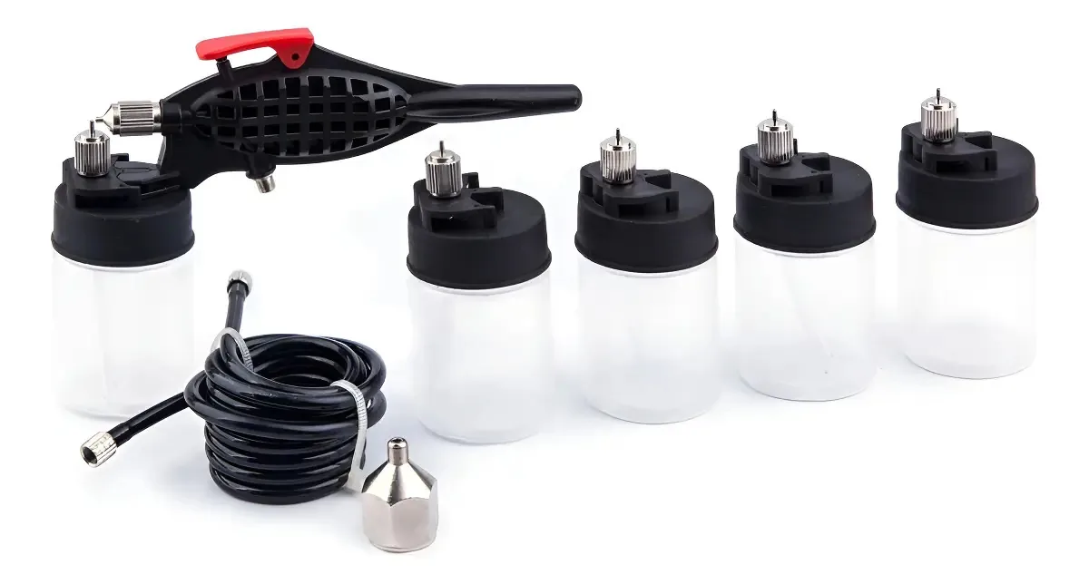 Aerógrafo Fengda Bd-145 Com Bico De 0,5 Mm