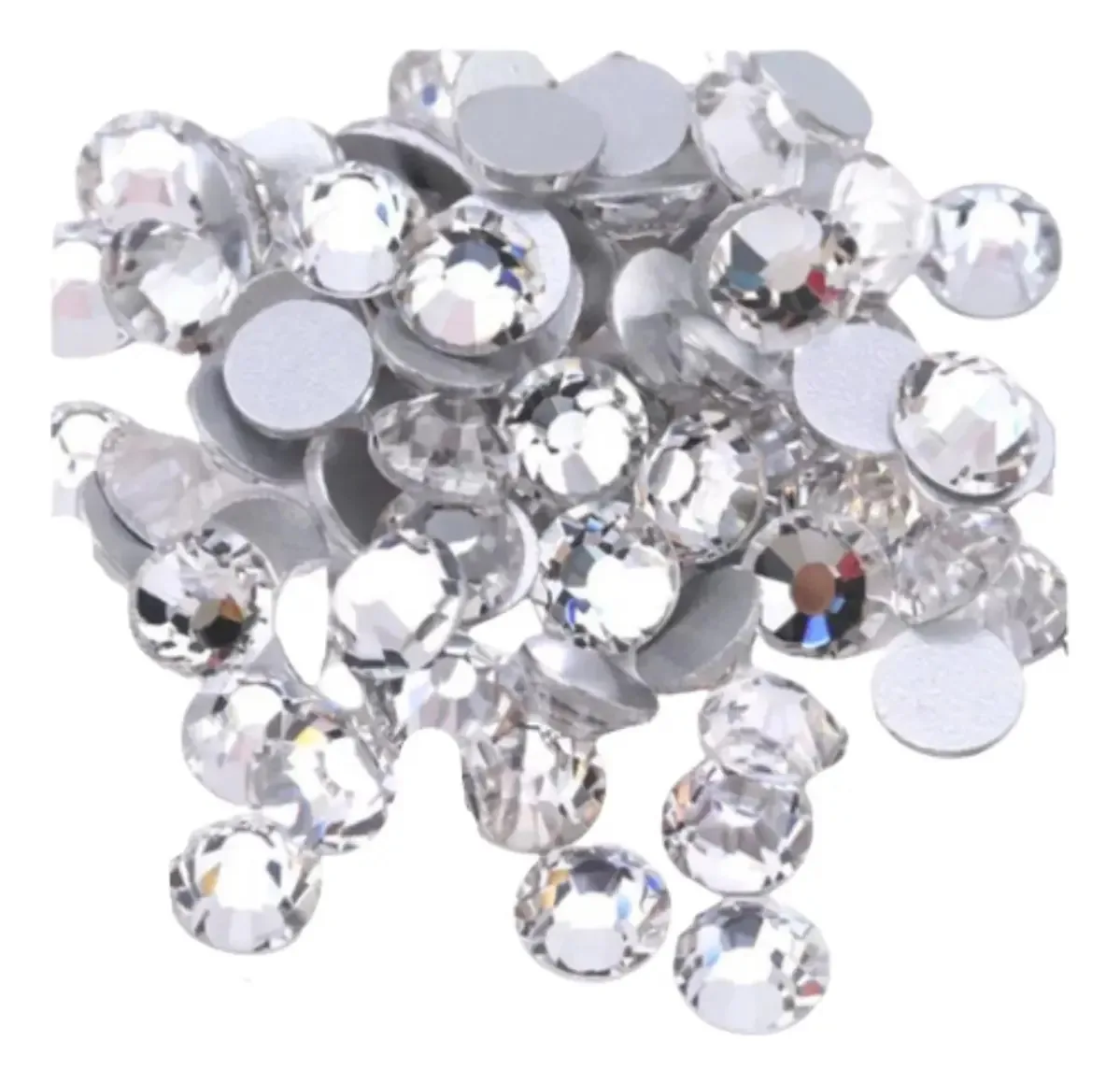 1440pç Strass Cristal Unha Decoração Alongamento Ss20 5mm Cor Incolor