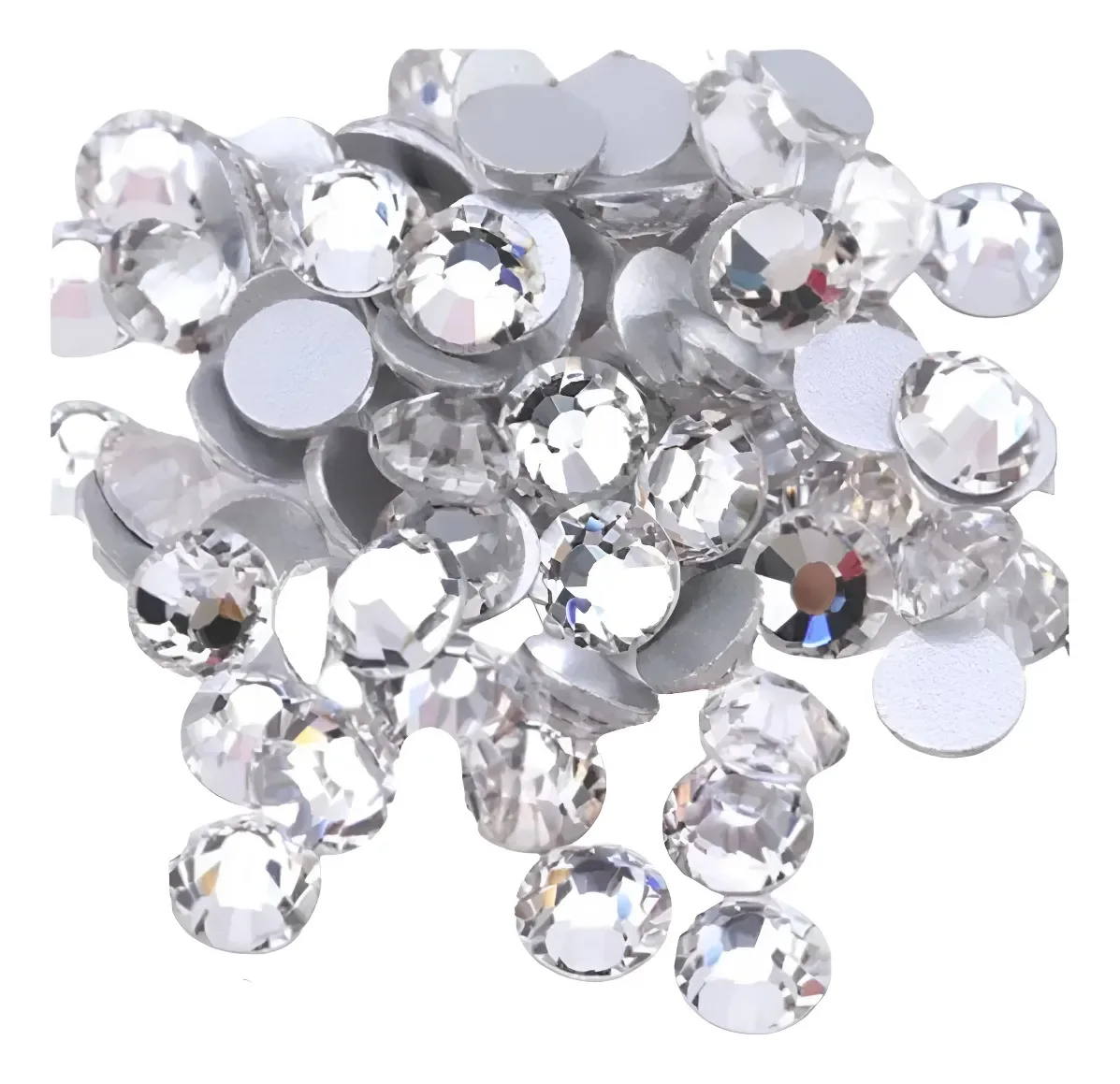1440pç Strass Cristal Unha Decoração Alongamento Ss20 5mm Cor Incolor