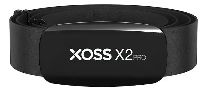 Cinta Monitor De Frequência Cardíaca Xoss X2 Pro Chest Strap Cor Preto