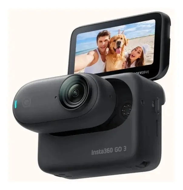 Câmera sportiva Insta360 Cámara Deportiva 2.7K preta