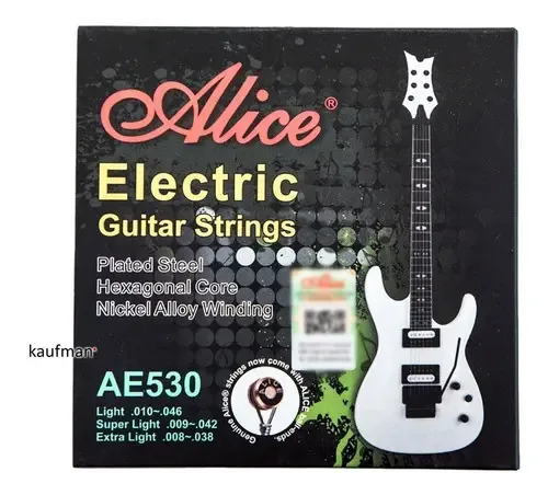 Corda de guitarra elétrica Alice 09