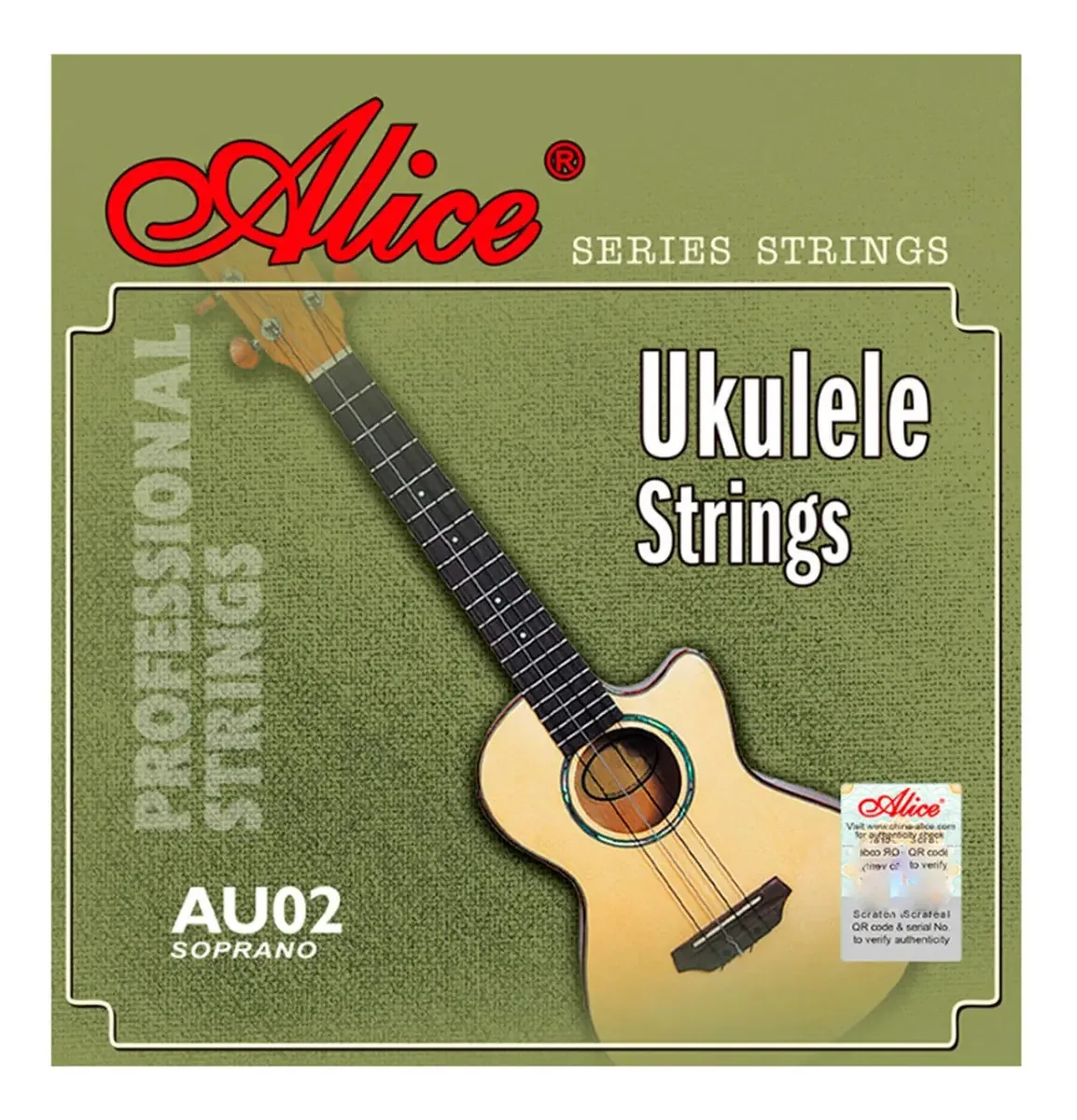 Cordas completas de ukulele soprano