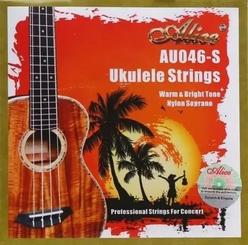 Corda de Ukulele Soprano Alice AU046-s