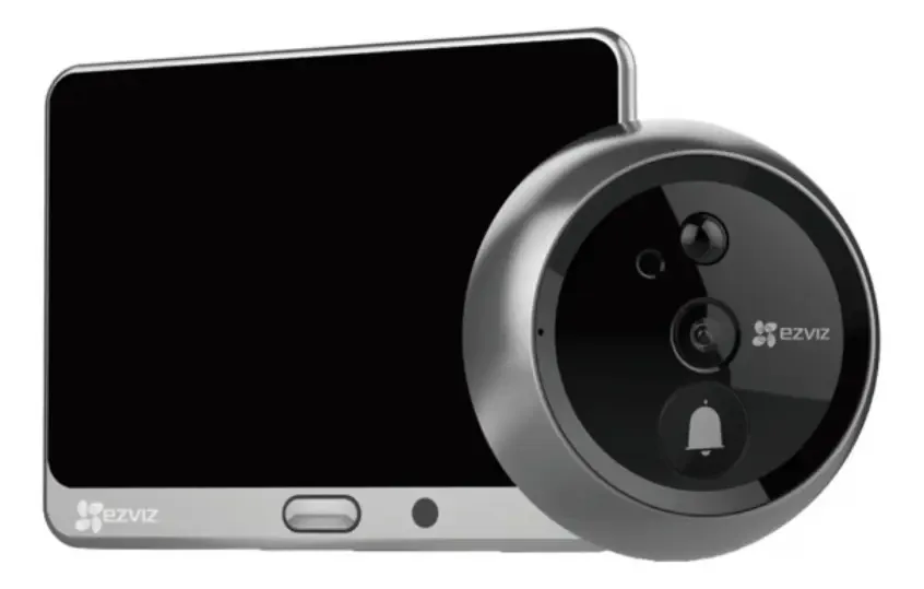 Campainha inteligente Ezviz Dp1 com tela