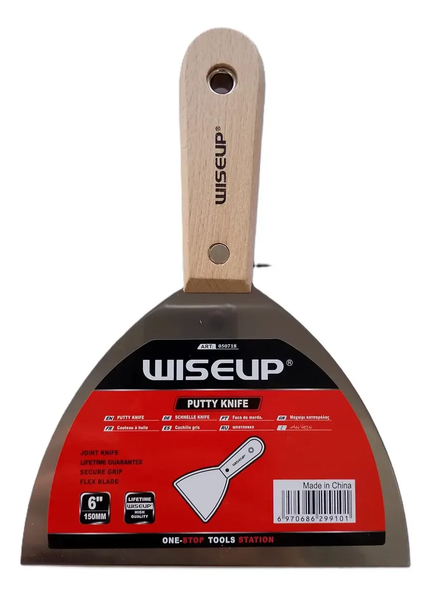 Espátula de construção Wiseup M Wooden 6