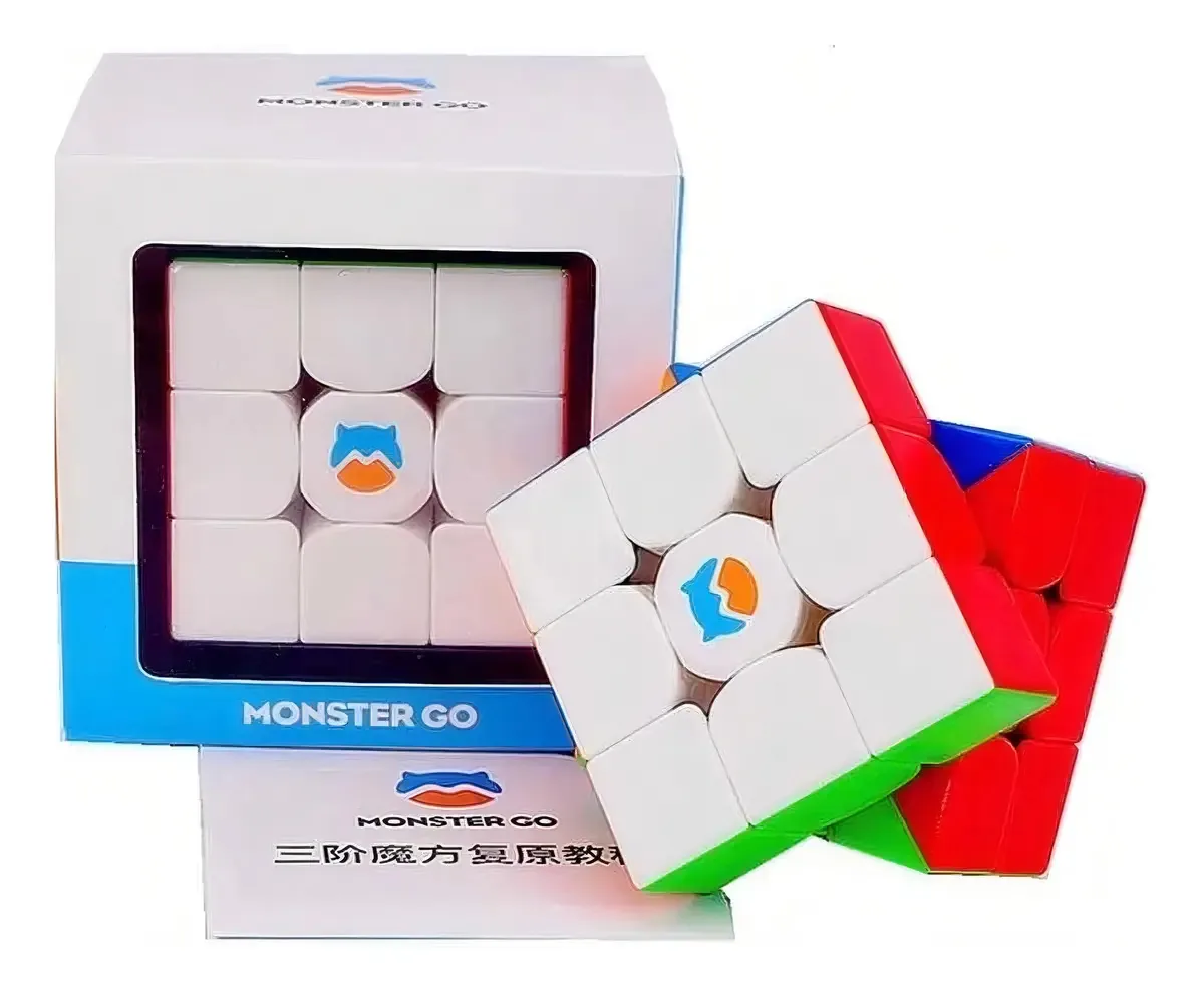 Cubo Mágico GAN Monster Go 3x3x3 Magnético Stickerless Profissional