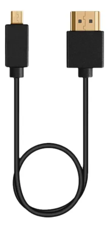 Micro cabo HDMI/HDMI Hollyland 4k 40 cm de comprimento