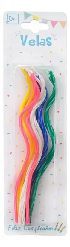 Velas de ondas longas X 10 cores Dalí