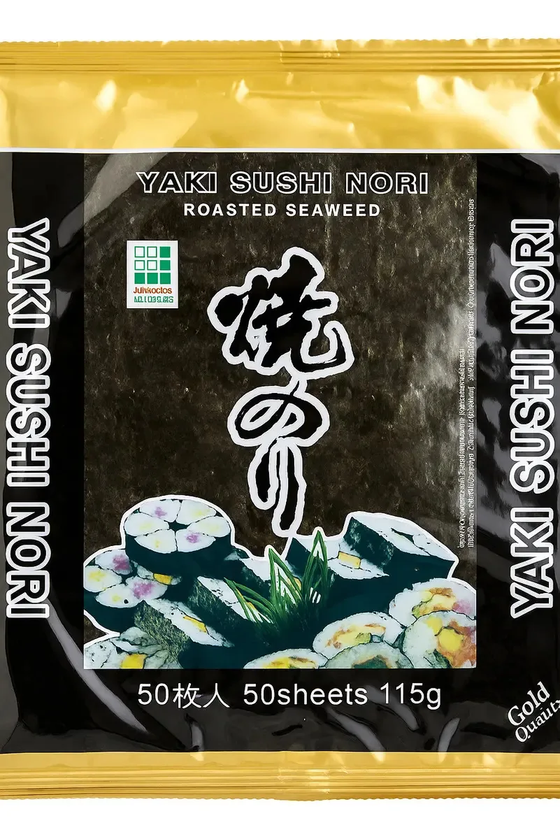 Folha Alga Nori C50 Gold