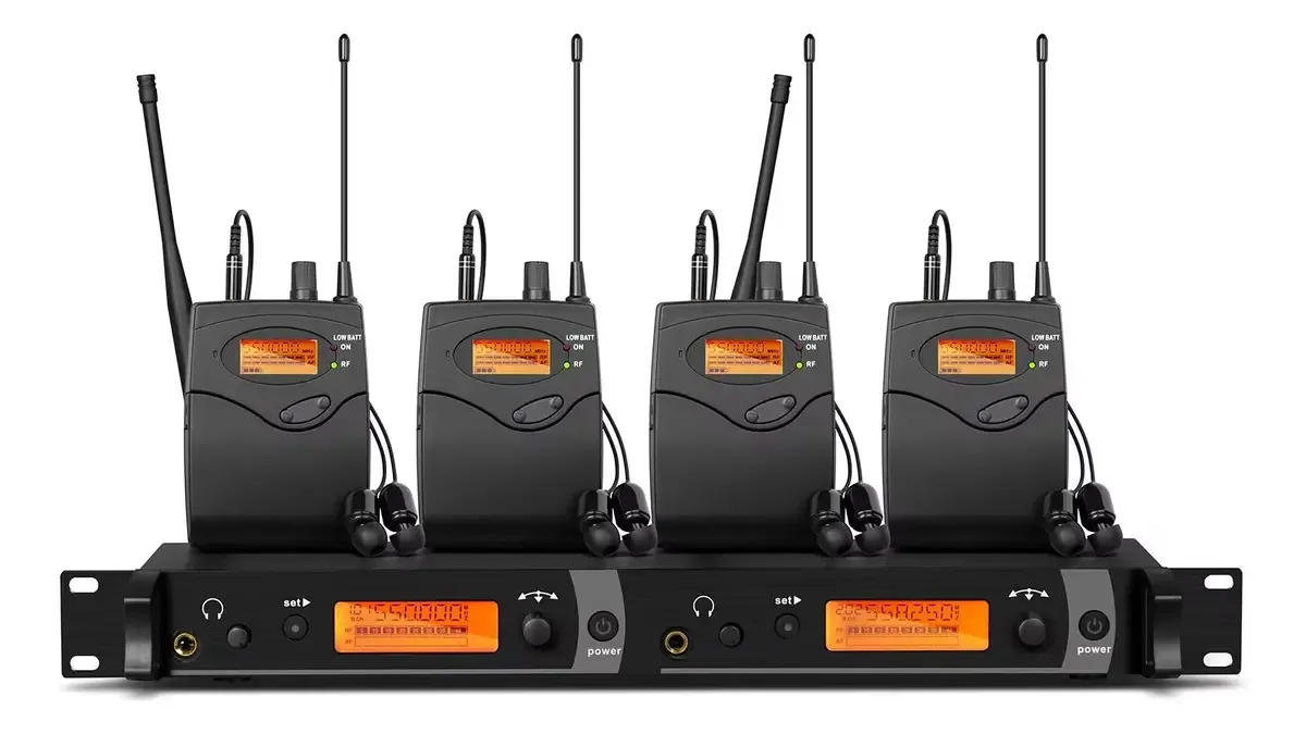 Sistema de monitoramento Depusheng com 4 receptores sem fio