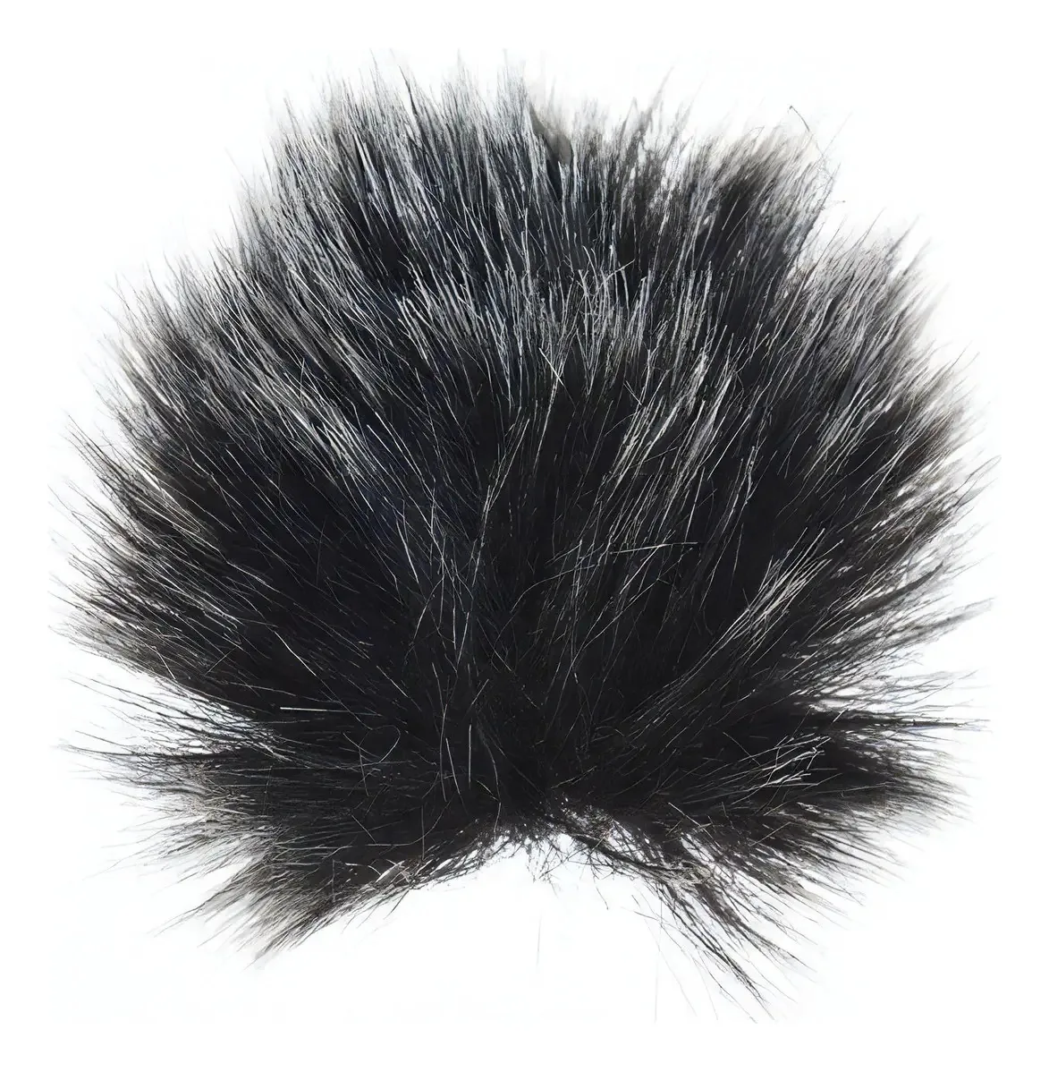 Blusão peludo Boya by-B05 para microfones de lapela, cor cinza