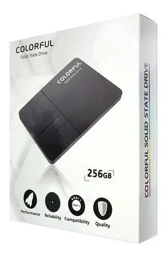 Ssd Colorful 256gb Cor Preto