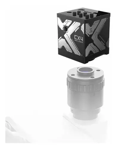 Microscópio Digital Profissional Trinocular Qianli CX4 Preto