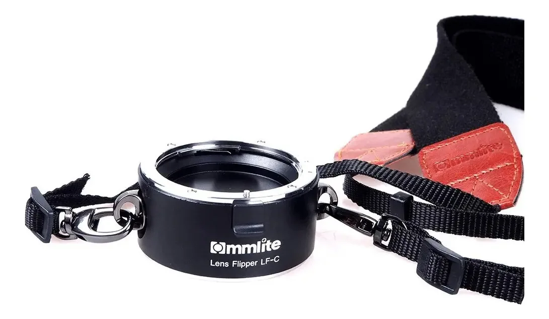 Suporte Adaptador Flipper Commlite Cm-lf-c Para Lente Canon