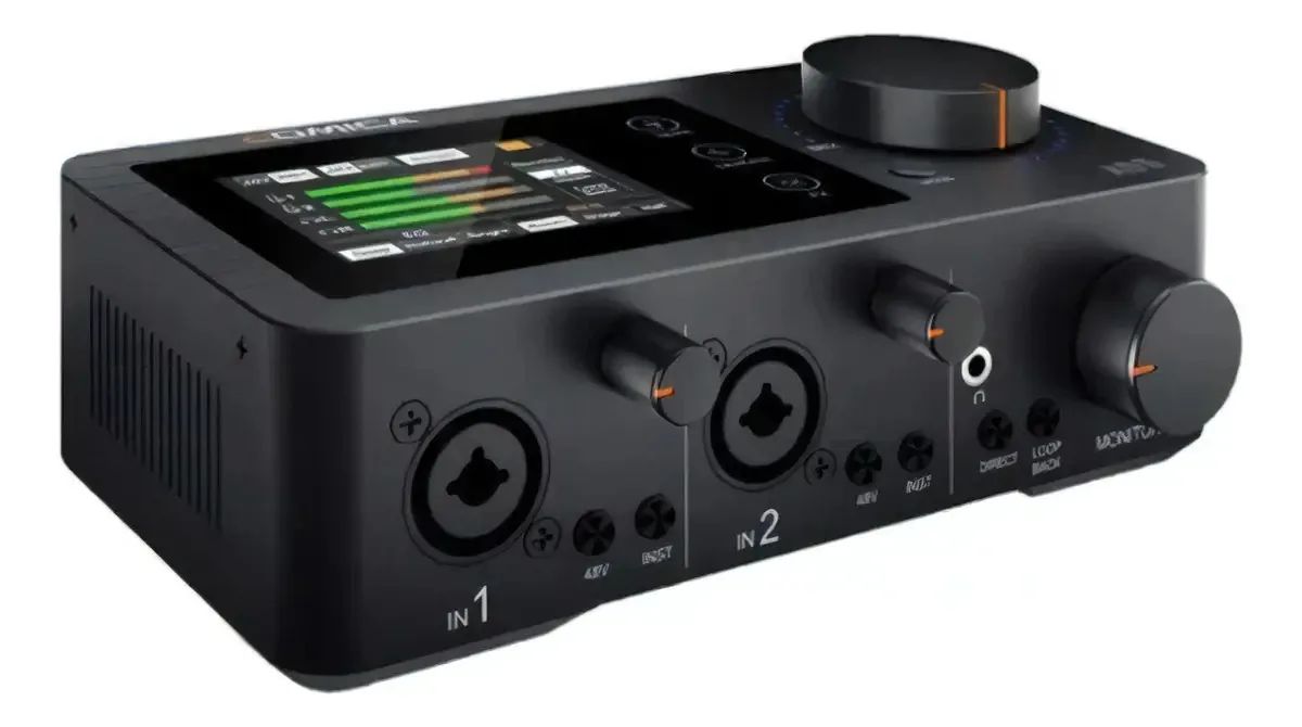 Comica Interface Professional Linkflex Ad5 Studio Streaming Cor Preto