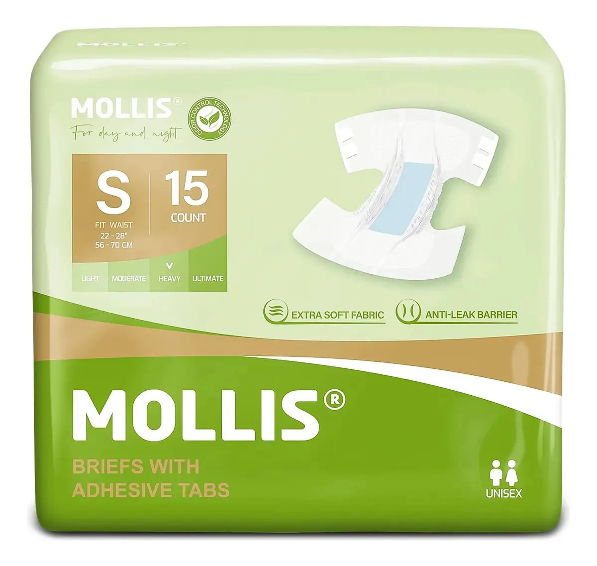 Fraldas Para Adultos Mollis Para Mulheres E Homens, Descartá