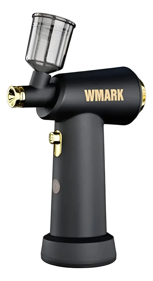 Aerografo Wmark Ng Ab001 Profissional Preto Sem Fio