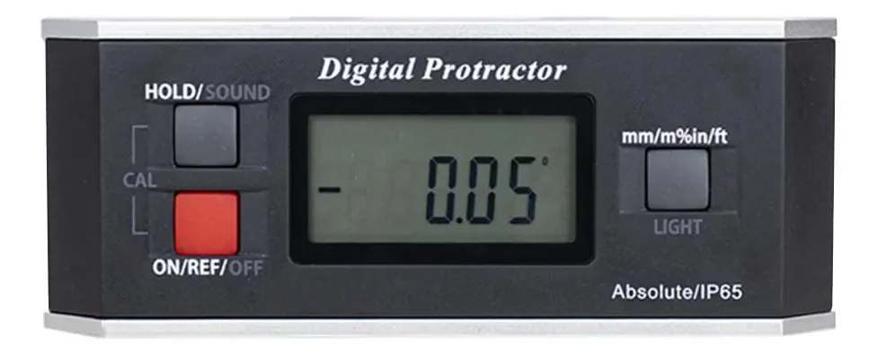 Inclinômetro Digital Werka 242-0702 360° LCD Magnético IP65