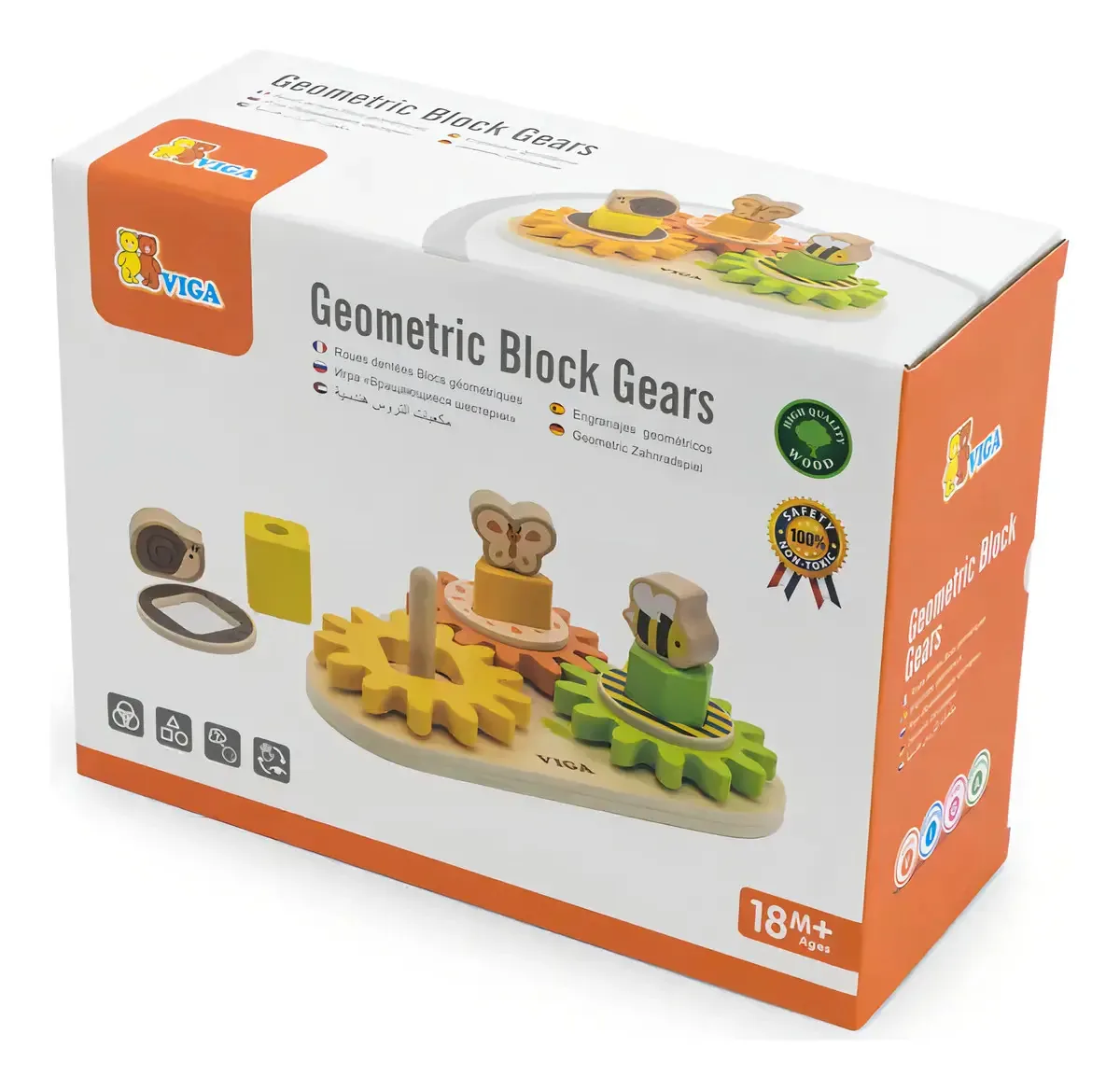 Conjunto de Blocos Geométricos - Viga